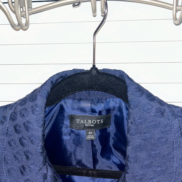 Talbots Navy Blue Blazer - Picture 4 of 4